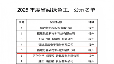 ：！！！福清js4399金沙线登绿色工厂榜单